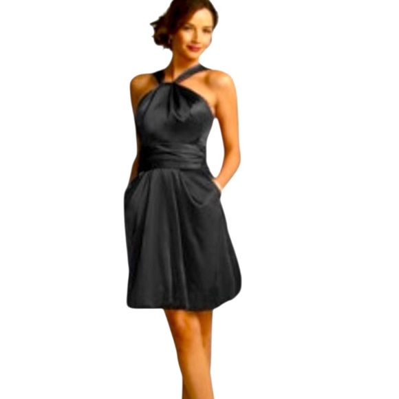 🌹NWT/DAVID’S BRIDAL CHARM SHORT DRESS - Picture 1 of 11